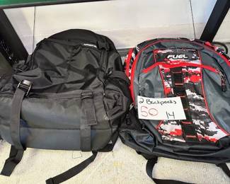 2 Backpacks 