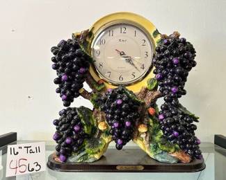 Quartz Grape Clock 