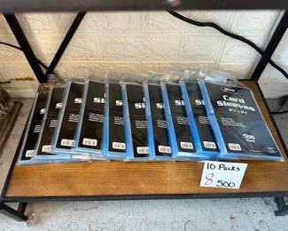 5000 Card Sleeves (10 Packs of 500)