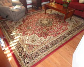 Machine Made Rug measures 9 x 11