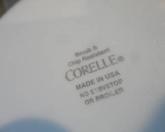 Vintage Corelle Chutney Swirl with the cute fruit design