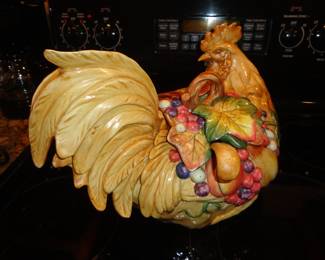 Fitz & Floyd  Rooster Tureen