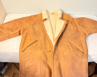 Lot #67 Vintage Authentic Shearling Coat by Seiden’s Fine Furs – Classic Leather & Shearling Outerwear