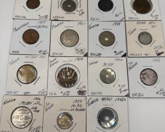 Lot #149 Vintage African Coin Collection – Tunisia, South Africa, Mauritius & Colonial Issues | Estate World Coins