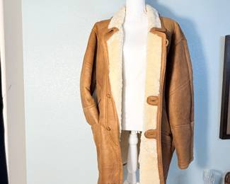 Lot #67 Vintage Authentic Shearling Coat by Seiden’s Fine Furs – Classic Leather & Shearling Outerwear