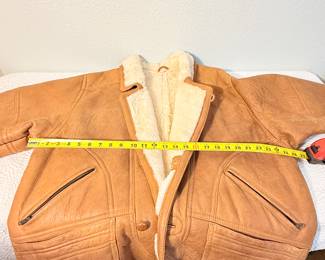 Lot #67 Vintage Authentic Shearling Coat by Seiden’s Fine Furs – Classic Leather & Shearling Outerwear
