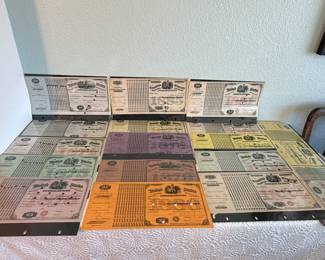 Lot #22 Antique U.S. Liquor Dealer Tax Certificates – Internal Revenue Special Tax Stamps