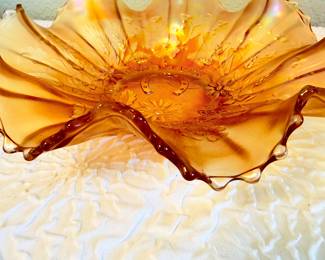 Lot #356 Perfect — thank you. That clarification lets us tighten this up for serious carnival glass collectors and use the right