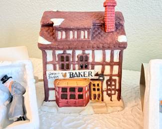 Lot #363 Dept. 56 Christmas Village Lot – Buildings & Figurines – Holiday Village Display Pieces