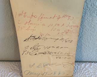 Lot #21 19th-Century U.S. Revenue Record Books – Brewers & Cigar Tax Stamps (1880s)