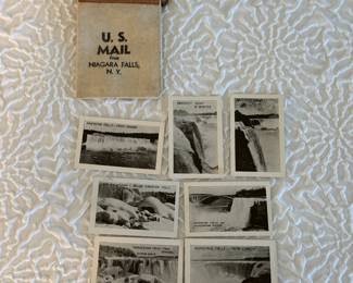 Lot #4 Diverse and nostalgic lot of mid-20th-century American paper ephemera - Bryce Canyon, Niagara Falls, Santa Fe Rail Road