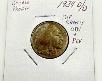 Lot #73 1934-D Buffalo Nickel Group | Denver Mint | Collector-Noted Varieties & Errors | Estate Coin Lot