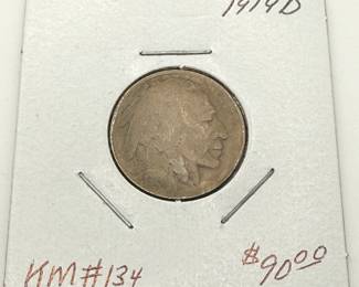 Lot #72 Vintage U.S. Buffalo Nickel Group (1913–1938) | Early Dates & Denver Mints | Estate Coin Lot