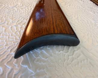 Lot #442Vintage Shotgun – Classic Wood Stock & Long Barrel – Estate Firearm for Collection or Display