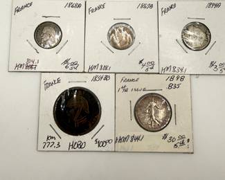 French Coins