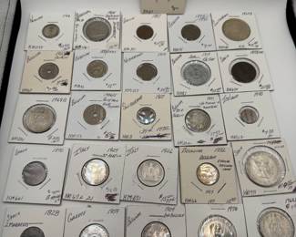 Lot #151 Vintage European Coin Collection – Belgium, Netherlands, Italy, Spain, Switzerland & Greece | Estate World Coins