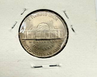 Lot #76 Jefferson Nickel Group (1938–1944) | WWII Silver War Nickels & Early Dates | Estate Coin Lot