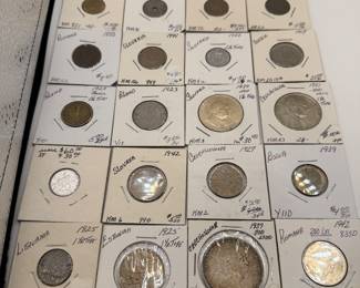 Lot #136 Vintage European Coin Collection – Romania, Poland, Czechoslovakia, Baltic & Eastern Europe | Estate World Coins
Lot #136 Vintage European Coin Collection – Romania, Poland, Czechoslovakia, Baltic & Eastern Europe | Estate World Coins