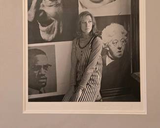 Imogen Cunningham framed photo with Trust Chop