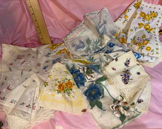 All Hankies Shown $12.00