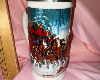 2007 Budweiser Winter's Calm Stein $9.00