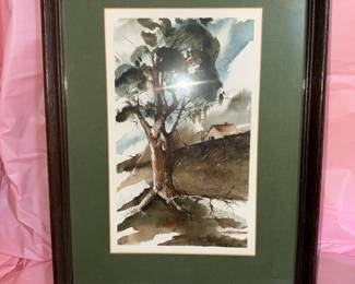 Watercolor of a Tree $24.00
