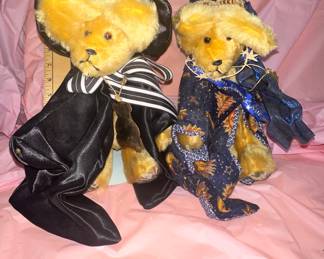 2 Halloween Bears $8.00