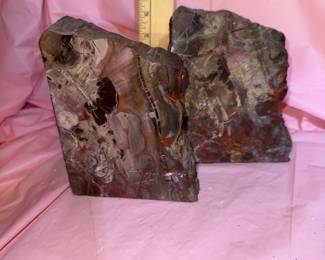 Arizona Petrified Wood Bookends $40.00