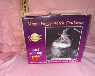 Magic Foggy Witch Cauldron $8.00