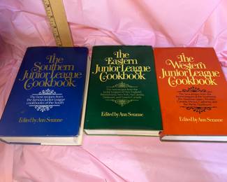 Junior League 3 Cookbooks $12.00