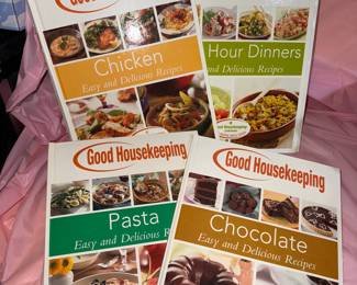 5 Good Housekeeping Cookbooks $10.00