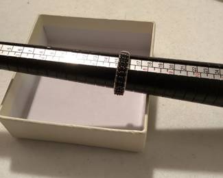 Sterling Silver Multi Spinel Ring Size 7 $18.00