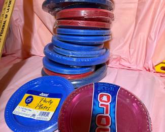 All Plastic Plates Shown $12.00