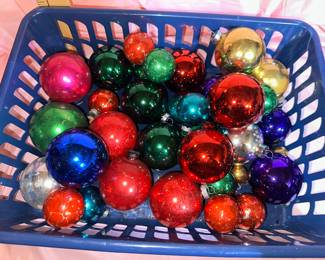 All Ball Ornaments Shown $10.00