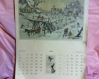 1969 Calendar $8.00