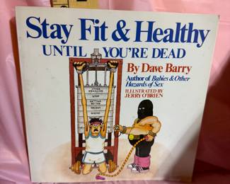 Dave Barry Stay Fit & Healthy $3.00