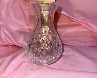 5" Crystal Vase $8.00