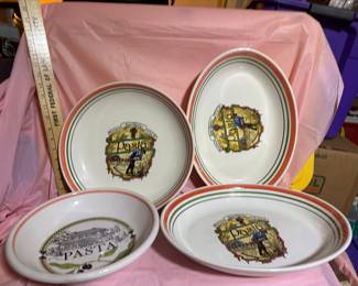 4 Pasta Serving Bowls $24.00