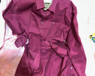Burgandy King Ranch Size XL $8.00