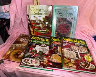 Southern Living 6 Cookbooks $18.00