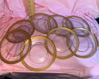 12 Tiffin Franciscan Morgantown 8" Plates $60.00