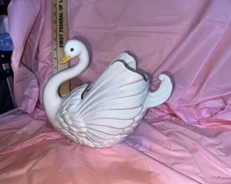 Ceramic Swan $8.00 
