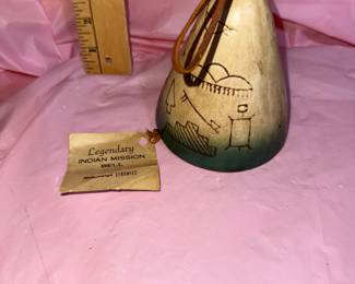 Rosemary's Ceramics Indian Mission Bell $5.00