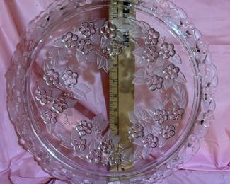 Walther Glass Tort Plate $10.00