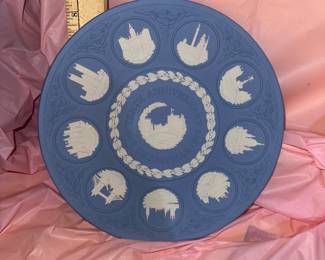 Wedgwood Jasperware Christmas Plate $6.00