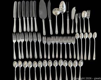 Winslow by Kirk Sterling Silver Flatware Set 69pt12 Troy Ounces