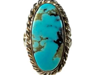 Sterling Silver Turquoise Ring