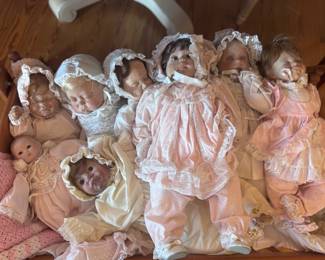Antique doll collection