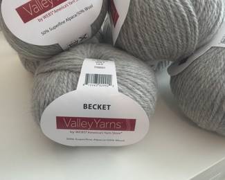 Becket valley yarns - 50% superfine alpaca 50% wool
