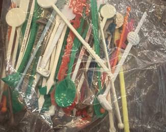 Vintage drink stirrers